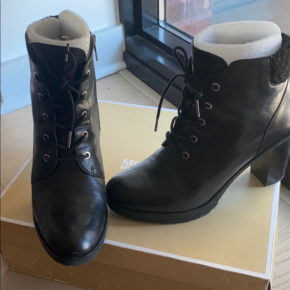 Micheal Kors Kim Lace Up Bootie